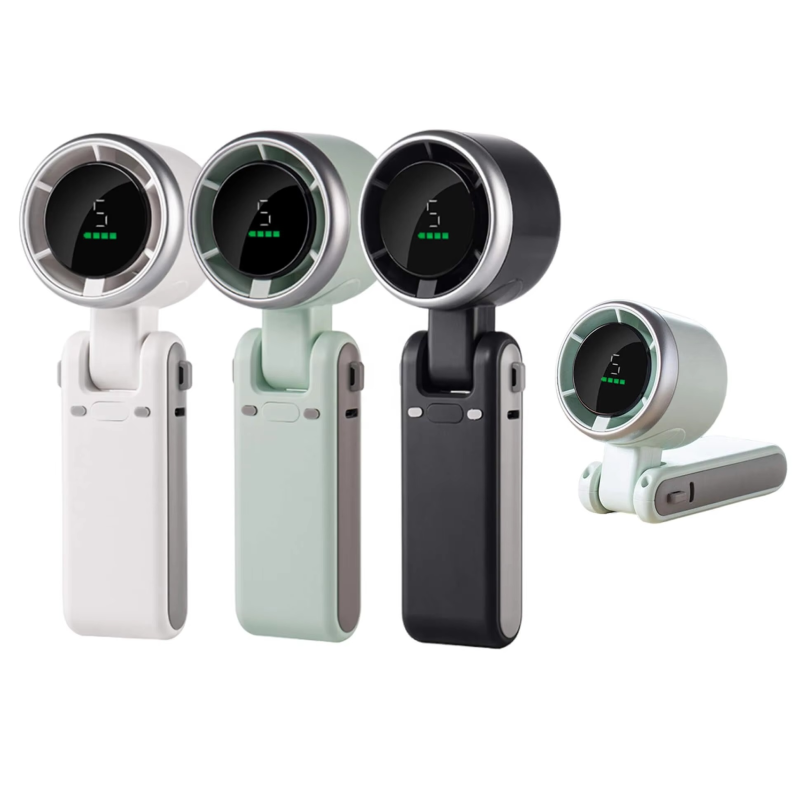 [2400mah battery] Handheld Portable Turbo Mini Fan